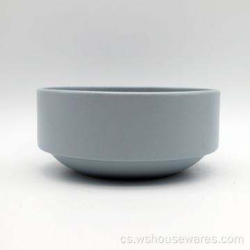 Design japonský styl kamenné textury porcelánové mísy